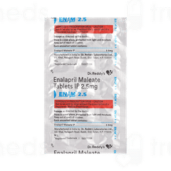 Enam 2.5 Tablet 15 Enam 2.5 Tablet 15
