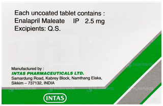 Enapril 2.5 Tablet 15