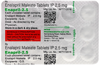 Enapril 2.5 Tablet 15