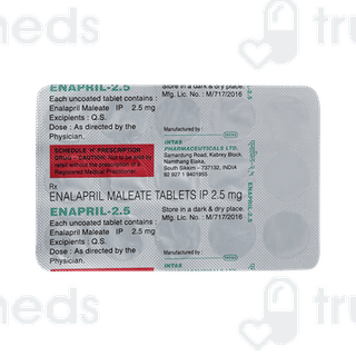 Enapril 2.5 Tablet 15