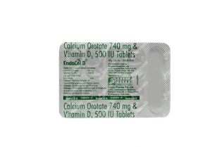 Endocal D 740 Mg/500iu Tablet | Order ENDOCAL D 740 MG/500IU Tablet 10 ...