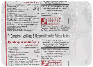 Endoformin Vg 1 Tablet 10