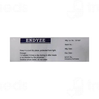 Endyze 170/80 Mg Tablet 10