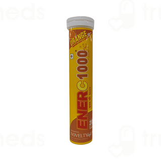 Enerc 1000 Orange Flavour Effervescent Tablet 20