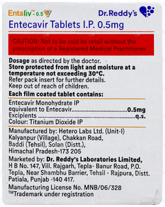 Entaliv 0.5 Tablet 30 Entaliv 0.5 Tablet 30