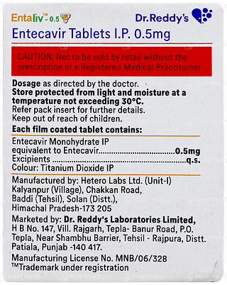 Entaliv 0.5 Tablet 30