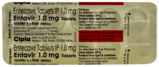 Entavir 1.0Mg Tablet 10