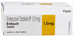 Entavir 1.0mg Tablet 10 Entavir 1.0mg Tablet 10