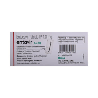 Entavir 1.0mg Tablet 10