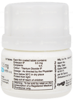 Entehep 0.5 Tablet 30 Entehep 0.5 Tablet 30