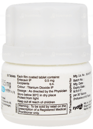 Entehep 0.5 Tablet 30