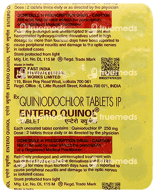 Entero Quinol Tablet 20