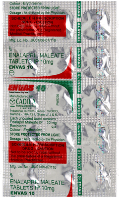 Envas 10 Tablet 15 Envas 10 Tablet 15