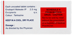 Envas 2.5mg Tablet 15 Envas 2.5mg Tablet 15