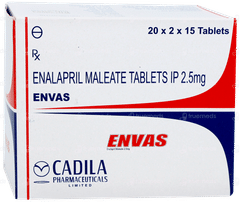Envas 2.5mg Tablet 15 Envas 2.5mg Tablet 15