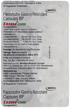 Enzase 25000 Tablet 10