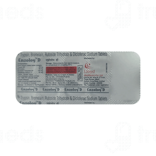 Enzoloy D 48/100/90/50 Mg Tablet 10