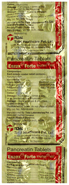 Enzox Forte Tablet 10 Enzox Forte Tablet 10