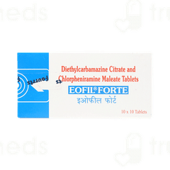 Eofil Forte 250/4 MG Tablet 10