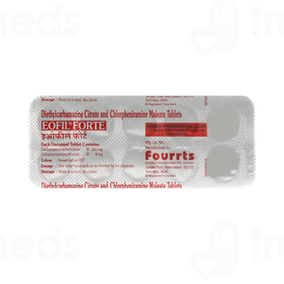 Eofil Forte 250/4 MG Tablet 10