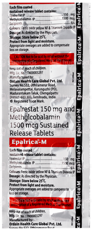 Epalrica M Tablet 10