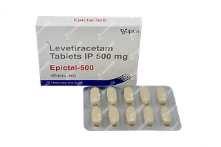 Epictal 500 MG Tablet 10