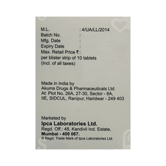 Epictal 750 Tablet 10 Epictal 750 Tablet 10