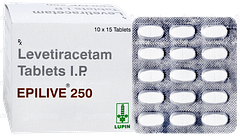 Epilive 250 Tablet 15