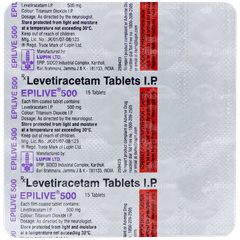 Epilive 500 Tablet 15 Epilive 500 Tablet 15