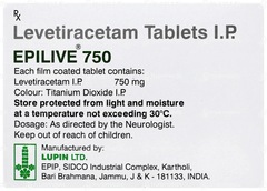 Epilive 750 Tablet 10 Epilive 750 Tablet 10