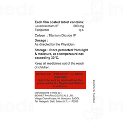 Episeize 500 MG Tablet 10