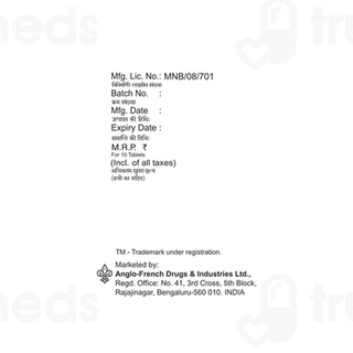 Episeize 500 MG Tablet 10