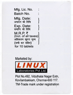 Epitra 500 Tablet 10 Epitra 500 Tablet 10