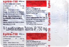 Epitra 750 Tablet 10