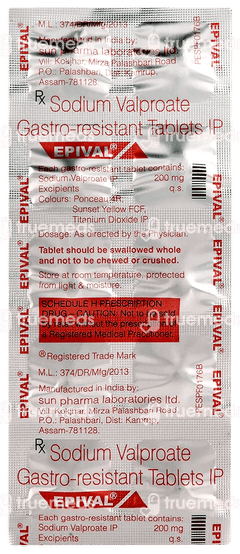 Epival Tablet 10