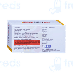 Eplecard 25 MG Tablet 10 Eplecard 25 MG Tablet 10