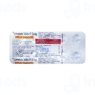 Eplecard 25 MG Tablet 10