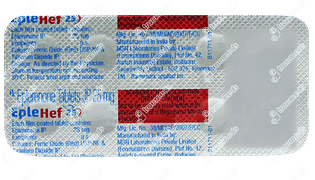 Eplehef 25 Tablet 10