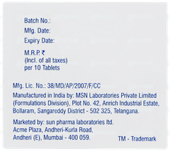 Eplehef 25 Tablet 10 Eplehef 25 Tablet 10