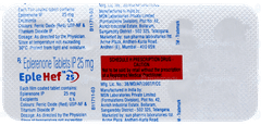 Eplehef 25 Tablet 10 Eplehef 25 Tablet 10