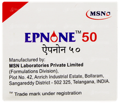 Epnone 50 Tablet 10 Epnone 50 Tablet 10