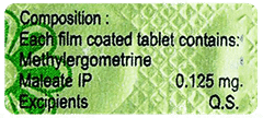 Ergolin 0.125 Mg Tablet 10 Ergolin 0.125 Mg Tablet 10