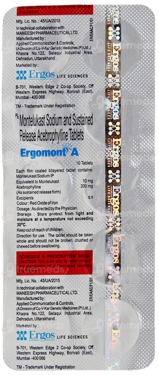 Ergomont A Tablet 10