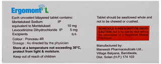 Ergomont L Tablet 10