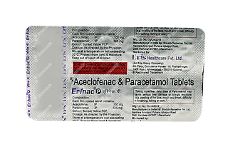 Erinac P 100/325 MG Tablet 10