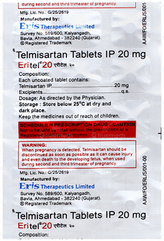 Eritel 20 Tablet 15 Eritel 20 Tablet 15