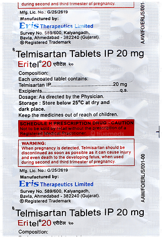 Eritel 20 Tablet 15