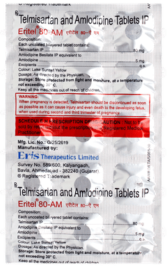 Eritel 80 Am Tablet 15 Eritel 80 Am Tablet 15