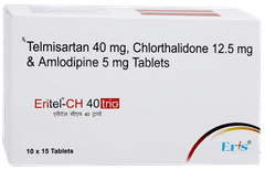 Eritel Ch 40 Trio Tablet 15 Eritel Ch 40 Trio Tablet 15