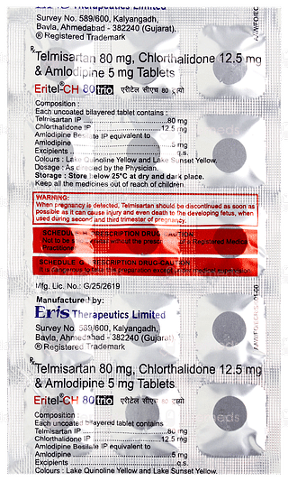 Eritel Ch 80 Trio Tablet 15